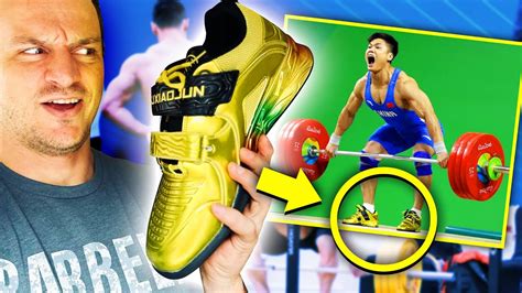 Reviewing Lu Xiaojun's Weightlifting Shoes .